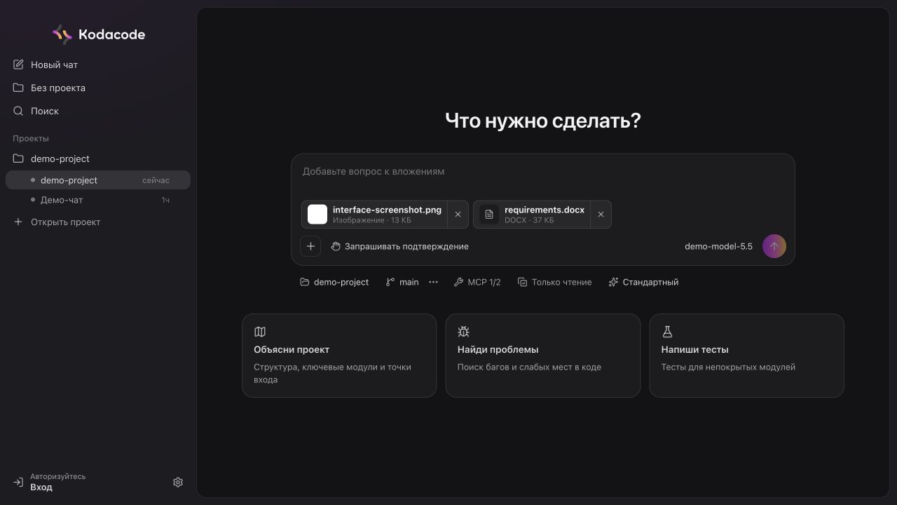 Вложения перед отправкой запроса